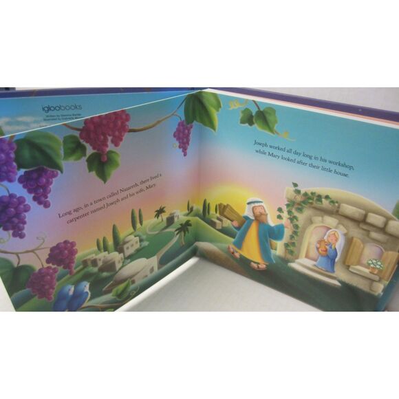 NEW CHRISTMAS BOARD BOOKS: THE NATIVITY & LITTLE REINDEER SAVES CHRISTMAS - Picture 3 of 4